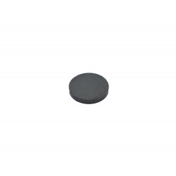 Ímã de Ferrite Ø20 x 3 mm bipolar