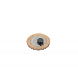 Ímã de Ferrite Ø7 x 3 mm bipolar