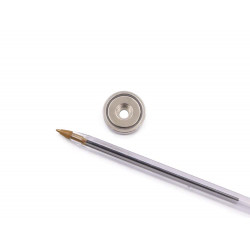 Fixador Magnético Ø25 x 8 mm com furo rebaixado