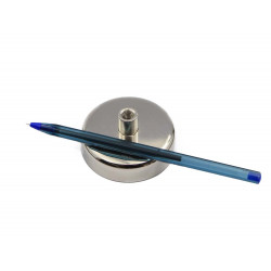 Fixador Magnético Ø60 x 15 mm com pino c/ rosca interna