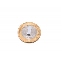 Bloco de Neodímio N45 11 x 3 x 3,5 mm