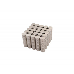 Ímã de neodímio 12,5x2 mm - 500 pçs - N42