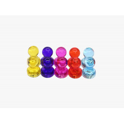 Fixador Magnético Colorido Ø15 x 21 mm - Diversas Cores